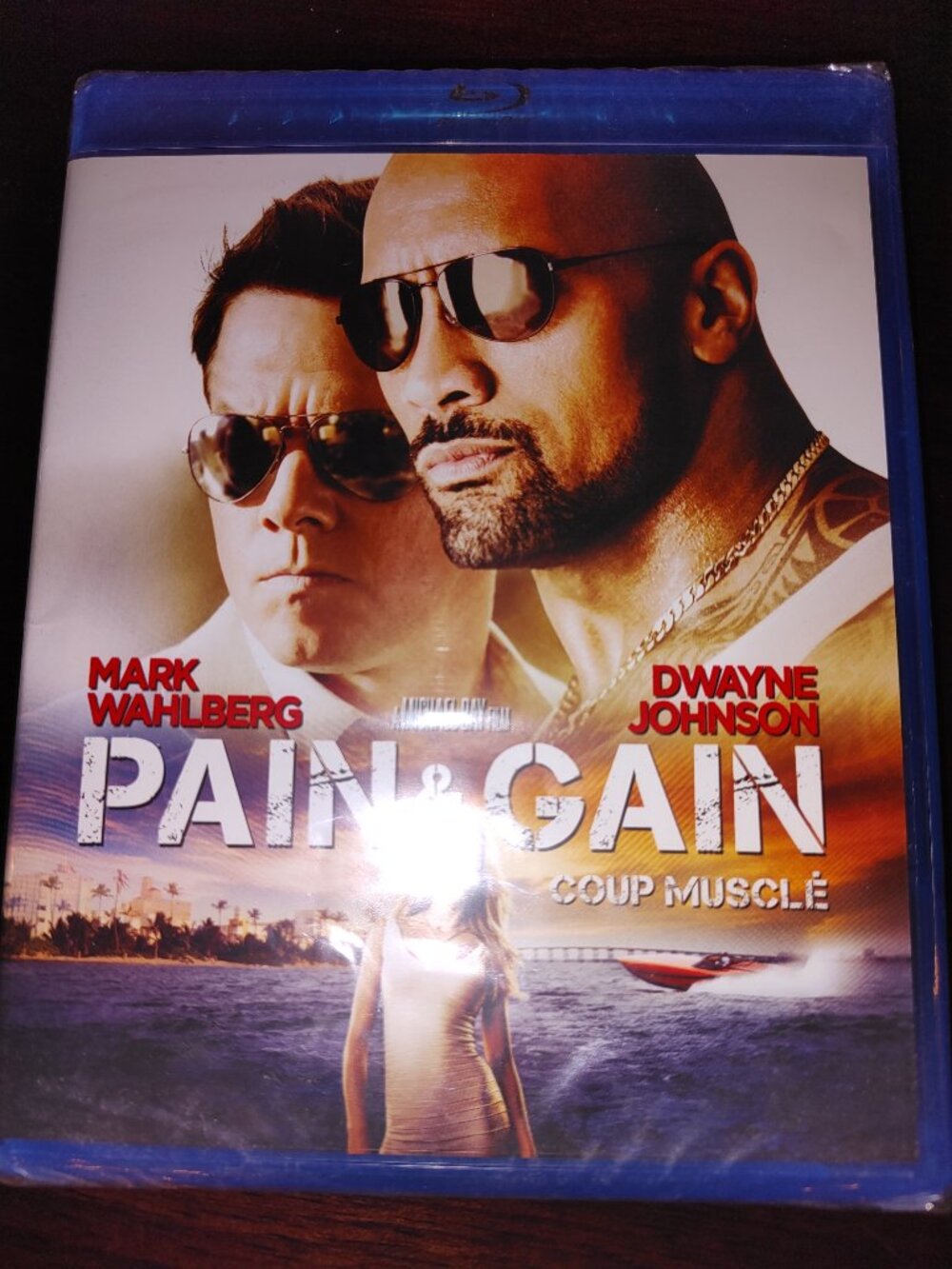 BRAND NEW SEALED PAIN & GAIN BLU RAY (2013) RATED: R